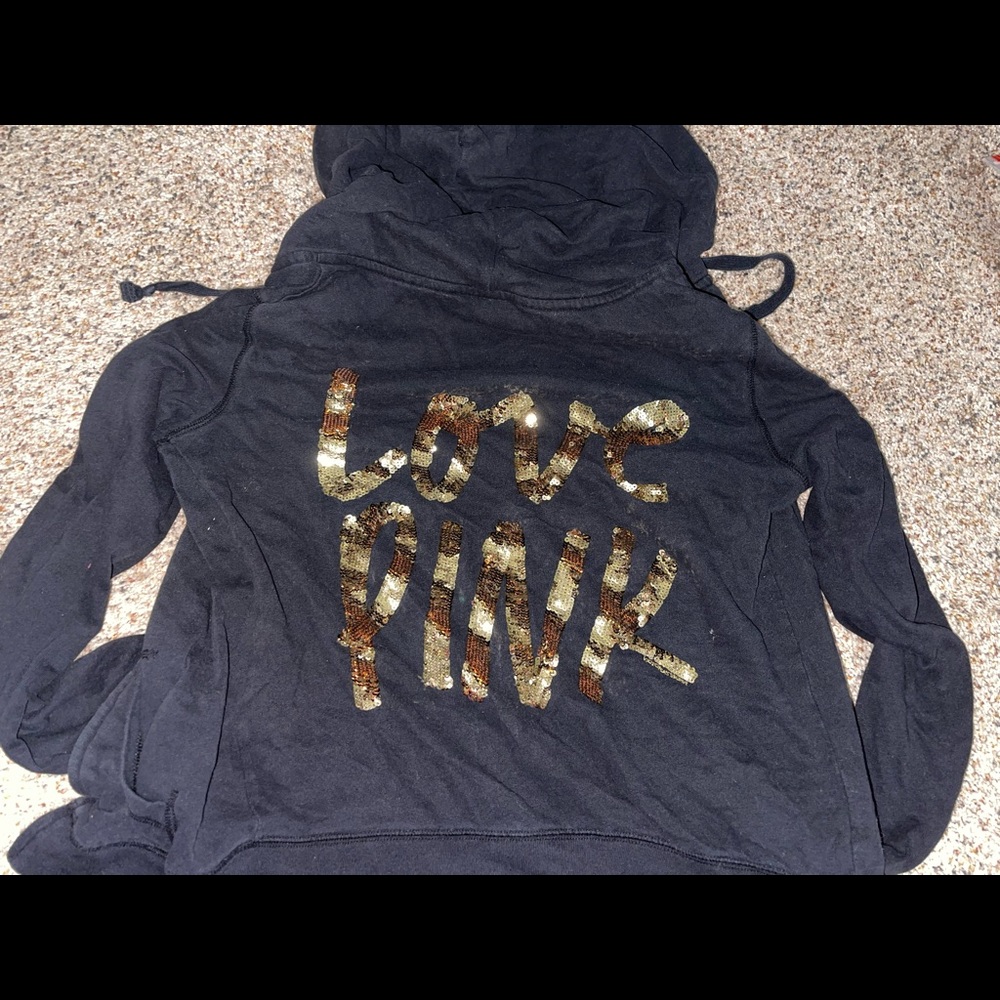 Victoria’s Secret Pink Sequins Jacket size Small